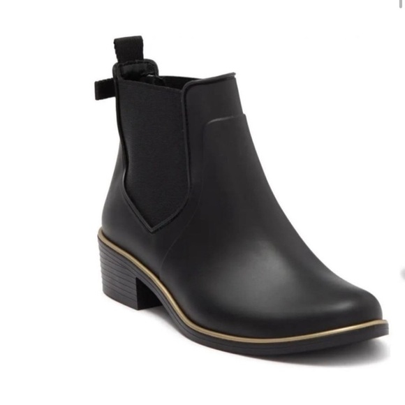 Kate Spade Solstice Rain Boots Black Size 10 - Picture 2 of 9